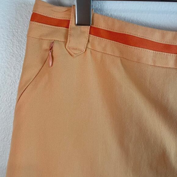 TEHAMA Light Orange Creamsicle Color Athletic Skort Size 8 - Picture 2 of 8